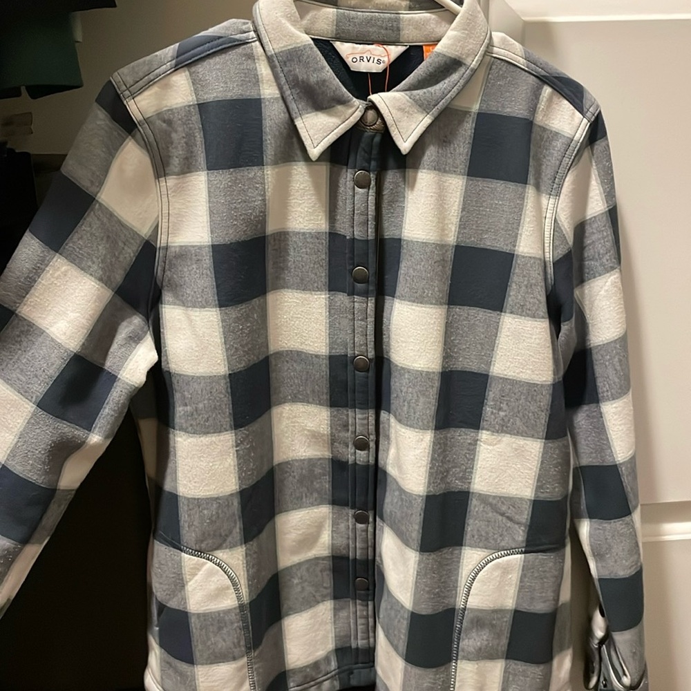 Orvis fleece lined jacket